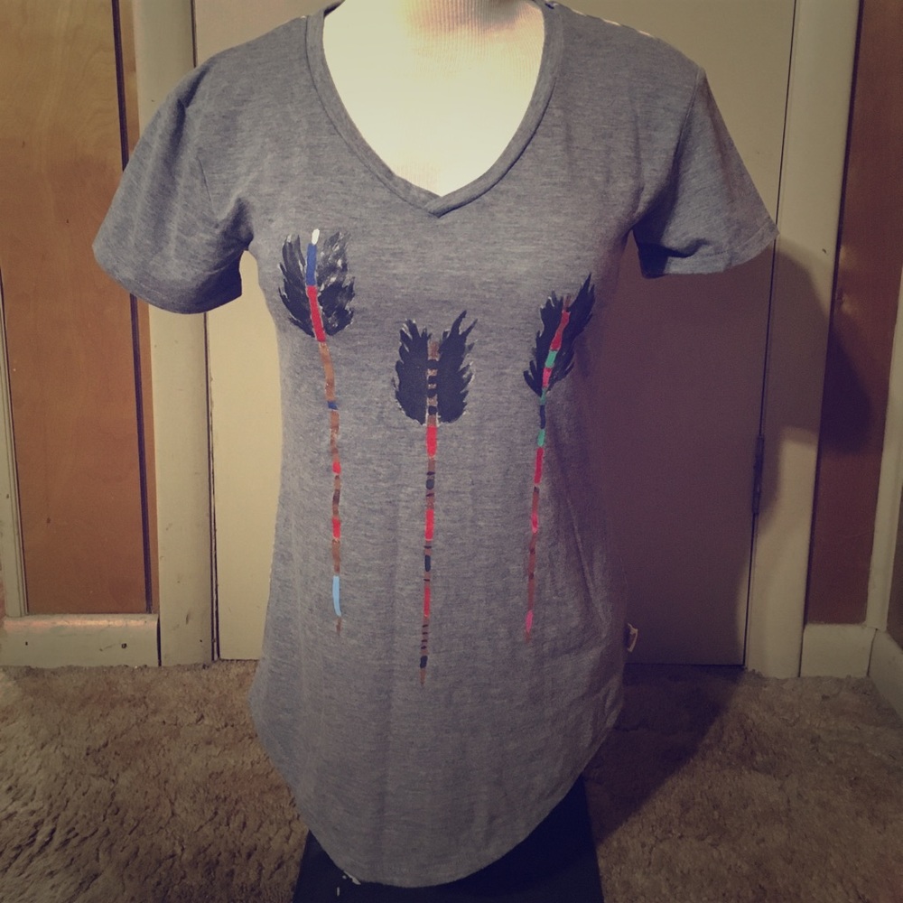 Toms for Target Grey V-Neck T-Shirt
